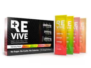 REVIVE Daily Electrolytes - 8 Variety Pack